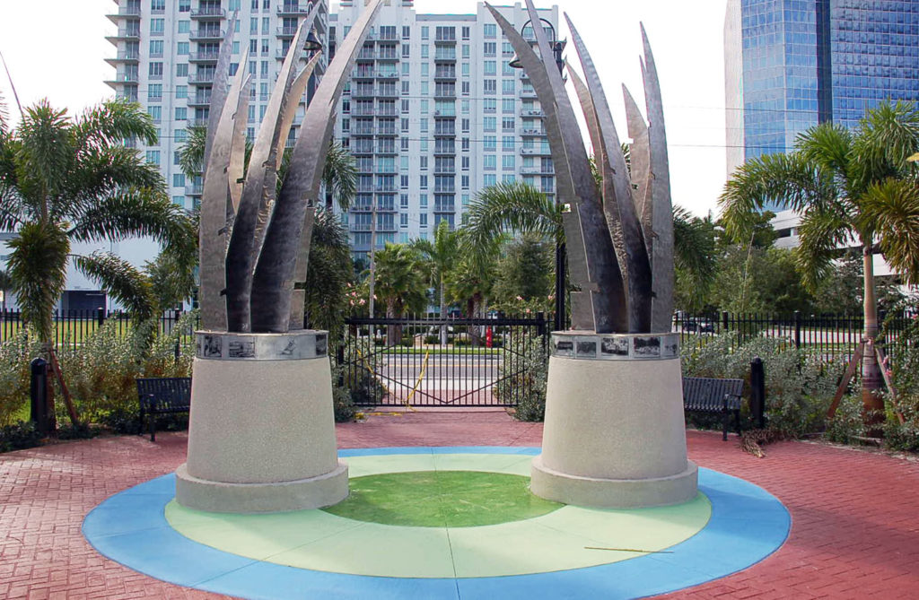 Intermodal Transit Center sculpture
