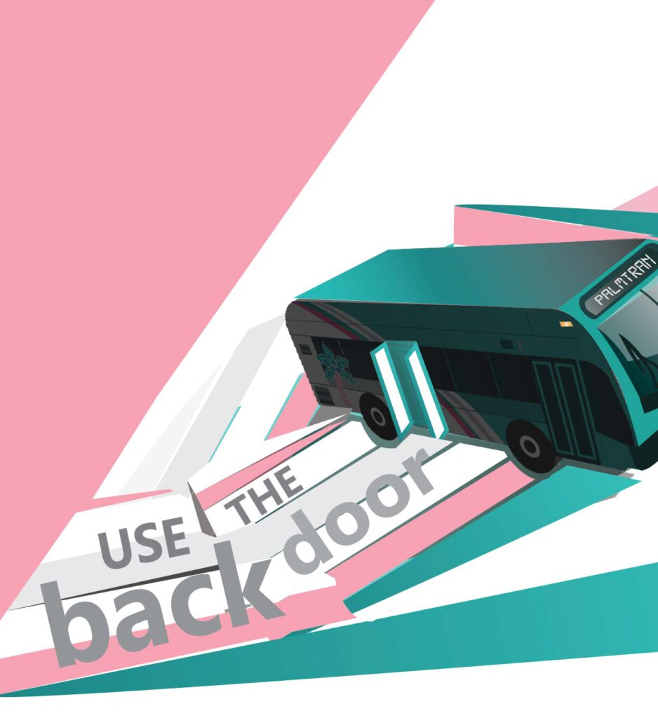 Exit by the back door icon