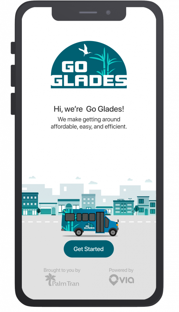 Go Glades onboard screen